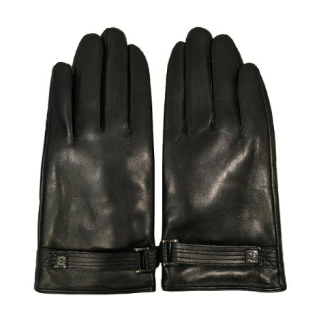 벨트 포인트 남성 가죽 장갑