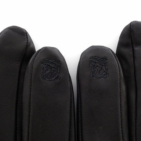 벨트 포인트 남성 가죽 장갑