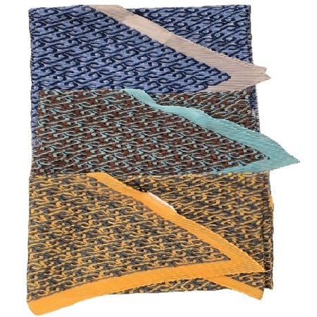 주키 이탈리아 수입 주름스카프3종택1