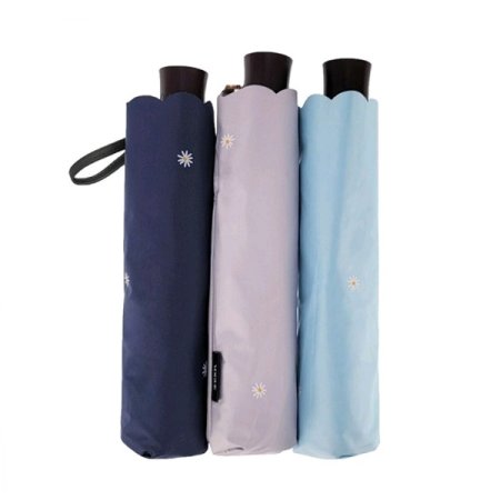 3단 슬림 데이지 암막코팅 우양산