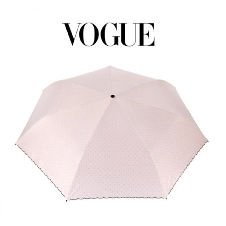 3단슬림 도트밑단자수 암막코팅 우양산