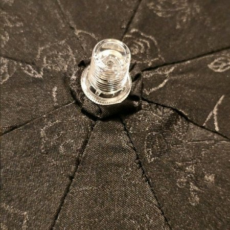 쌩크로포드 일자레이스 자가드양산BK