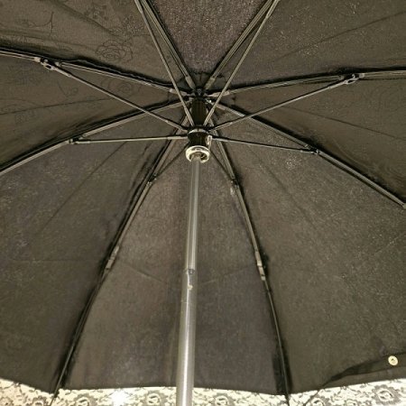 쌩크로포드 일자레이스 자가드양산BK