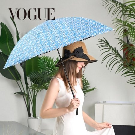 VG코튼 플라워 암막코팅 양산3종택1