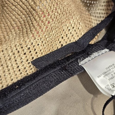 AT 심플 리본 천연초 햇 2종 택1