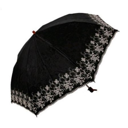 LQ 자가드 노블 양산 BK