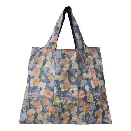 GG 모던 아트 플라워 에코백