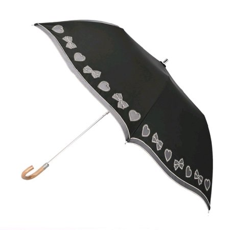 하트 리본 암막코팅 양산BK