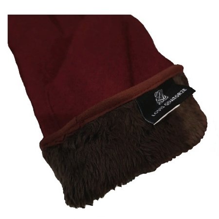 LQ 곡선 손목 포인트 여 모직 장갑