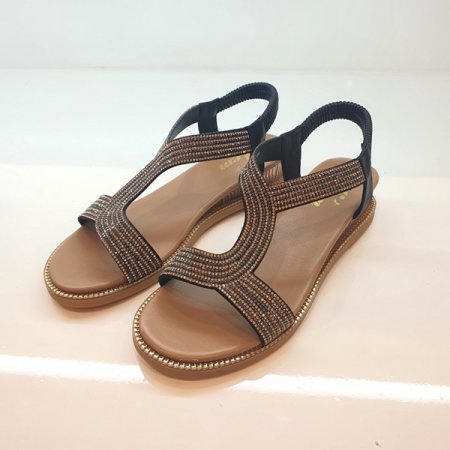 여성 3CM보석샌들