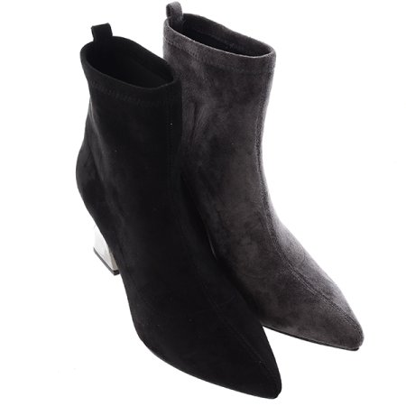 여성7CM 세무 앵클 부츠