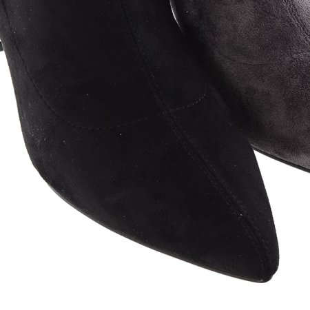 여성7CM 세무 앵클 부츠