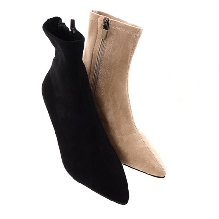 여성 7CM세무스판 앵클 부츠