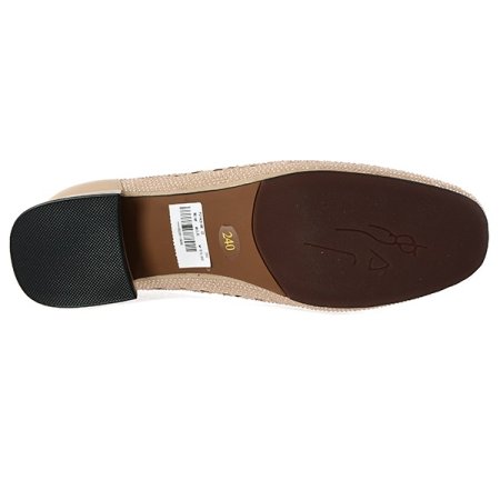 여성 3cm 보석 망사 펌프스