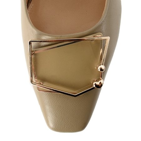 여성 양가죽 4CM 펌프스