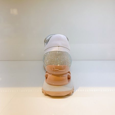 여성 7CM 큐빅 키높이 슬립온