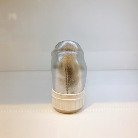 여성 7CM 반짝이 키높이 슬립온