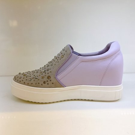 여성 데일리 통굽 키높이 슬립온