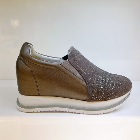 여성 6CM 발편한 키높이 슬립온B