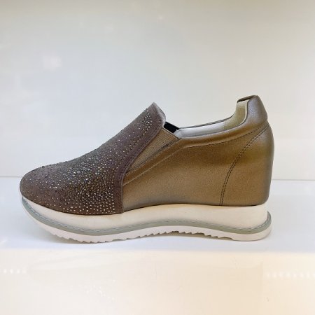 여성 6CM 발편한 키높이 슬립온B