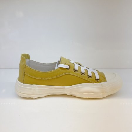 여성 어글리 스니커즈 옐로우