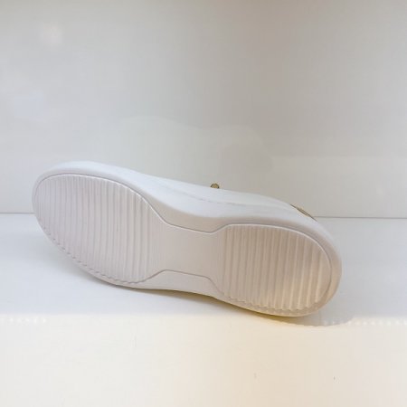 여성 슬림 밴딩끈 스니커즈 실버