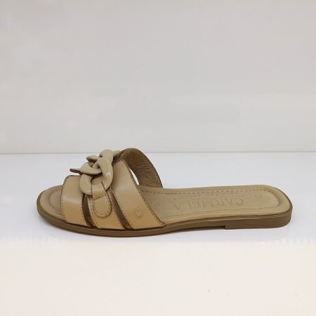 여성 소가죽 볼드 체인 샌들 3종