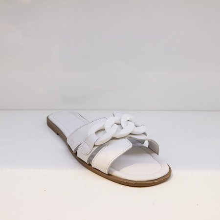 여성 소가죽 볼드 체인 샌들 3종