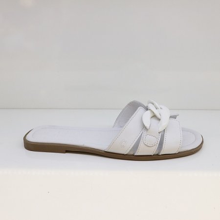 여성 소가죽 볼드 체인 샌들 3종