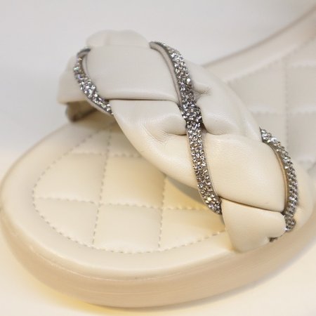 여성 3CM 꽈배기 스트랩 샌들 2종