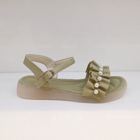 여성 진주 웨딩 스트랩 샌들 3종