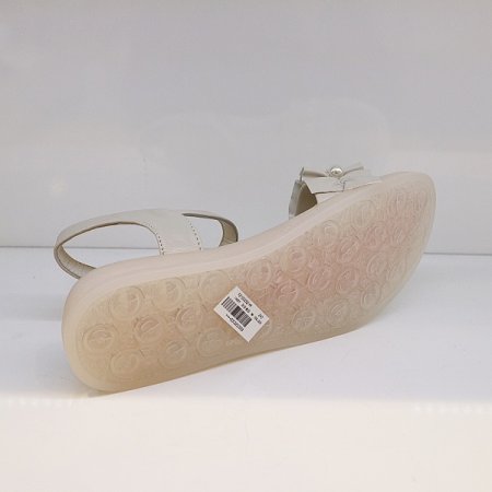 여성 진주 웨딩 스트랩 샌들 화이트