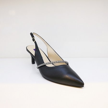 여성 발편한 5CM 슬링백 힐 2종