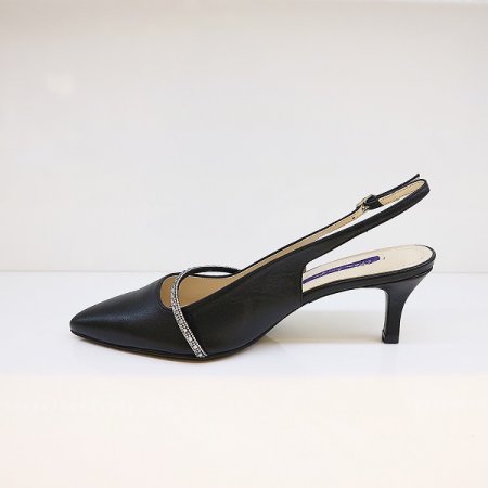 여성 발편한 5CM 슬링백 힐 A