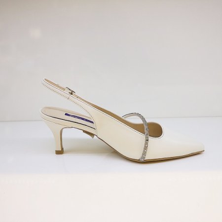 여성 발편한 5CM 슬링백 힐 B