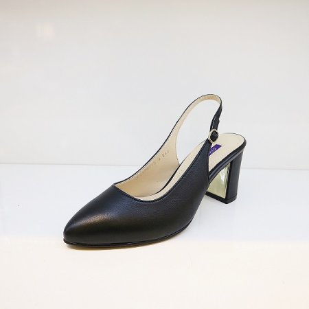 여성 8CM 슬링백 샌들 구두 2종