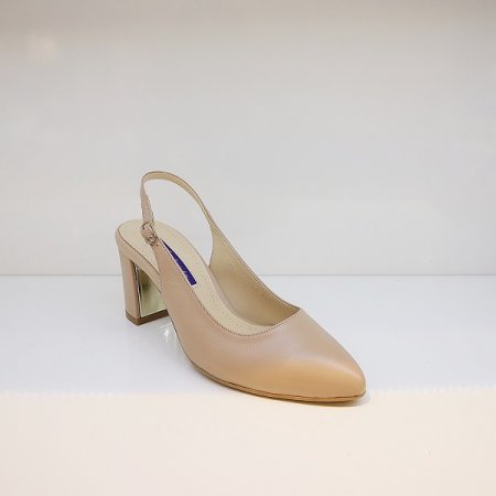 여성 8CM 슬링백 샌들 구두 B