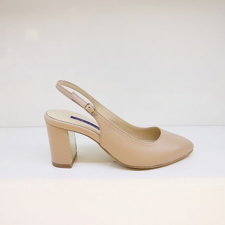 여성 8CM 슬링백 샌들 구두 B