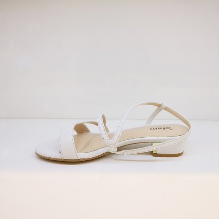 여성 토오픈 올인원 샌들 화이트