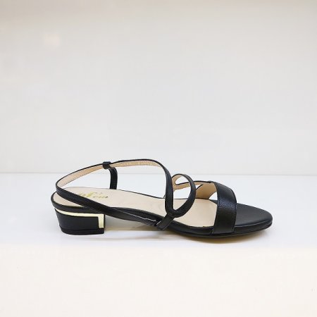 여성 토오픈 올인원 샌들 블랙