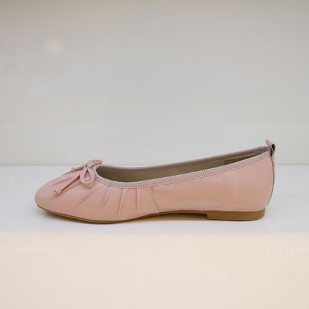 여성 편안한 리본 플랫 단화 B