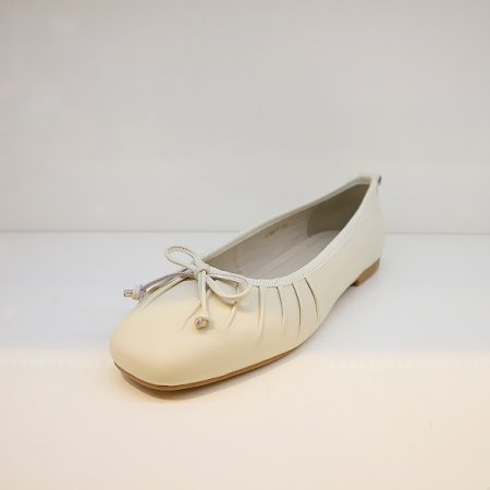 여성 편안한 리본 플랫 단화 C