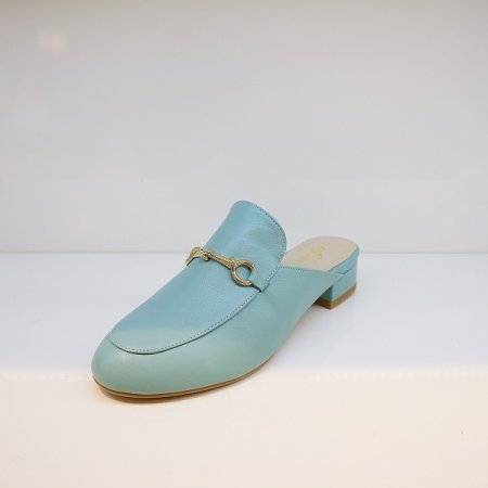 여성 발편한 장식 블로퍼 민트