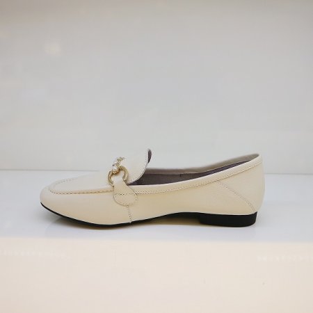 여성 발편한 큐빅장식 단화C