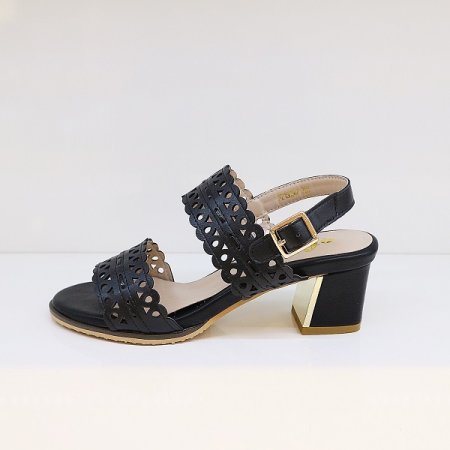 여성 6CM 토오픈 슬링백 샌들 A