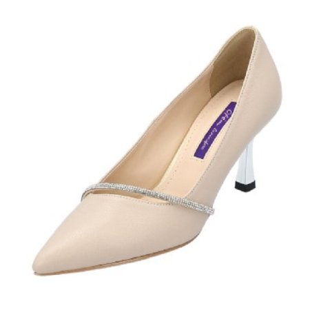 여성 발편한 7CM 미들힐 2종