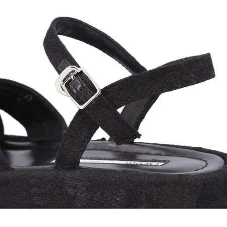 여성 통굽 원단 샌들 3종