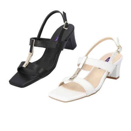 여성 5CM 토오픈 샌들 2종