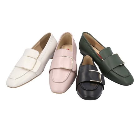 여성 양가죽 단화 3종