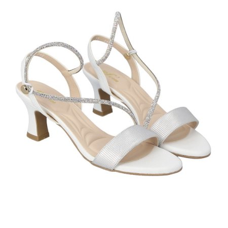 여성 6CM 큐빅 스트랩 샌들 3종